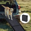 65 Inch X 17.2 Inch Folding Dog Car Ramp, Portable Non Slip Pet Ramp Supports Up to 250 LBS for Medium Large Dogs, Suitable for Truck SUV Indoor Outd
