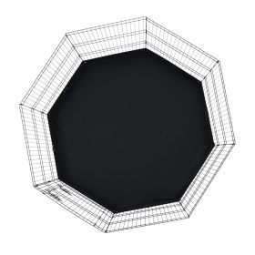 Dog Playpen, 8 Pcs 30"H x 24"W Panels Foldable Metal Pet Exercise Pen, Dog Fence Indoor and Outdoor Pen with Door, 600D Oxford Fabric Bottom Pad, Pet