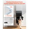 Pet Door, Large, with Three Magnetic Flaps and Metal Frame, Strong and Weatherproof Dog Door for Interior and Exterior Doors, Easy to Install, Easy I