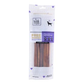 I And Love And You's Free Ranger Bully Stix Dog Chews - Case Of 6 - 5 Ct