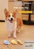 Fish-Shaped Dog Treat Dispenser Toy ��� Food-Grade Silicone Slow Feeder for Boredom Relief, Self-Entertainment & Pet Interaction ��� Durable Chew Toy
