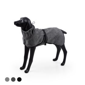Water Repellent Softshell Dog Jacket Pet Clothes for Spring AutumnOutdoor Sport Dog Jacket with High Neckline Collar Cold Weather Pets Apparel Winter (Color: as picture)