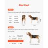 Dog Wheelchair for Back Legs, Adjustable 2 Wheels Pet Wheelchair, Lightweight Dog Cart with Shock-Absorbing Wheels, Mobility Support Wheel Chair for
