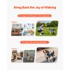 Dog Wheelchair for Back Legs, Adjustable 2 Wheels Pet Wheelchair, Lightweight Dog Cart with Shock-Absorbing Wheels, Mobility Support Wheel Chair for