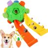 Dog Snuffle Ball-Interactive Puzzle Dog Toys Encourage Natural Foraging Skills Slow Feeder for Training and Stress Relief