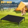 Breathable Raised Oxford Pet Bed Fits Small to Large Dogs